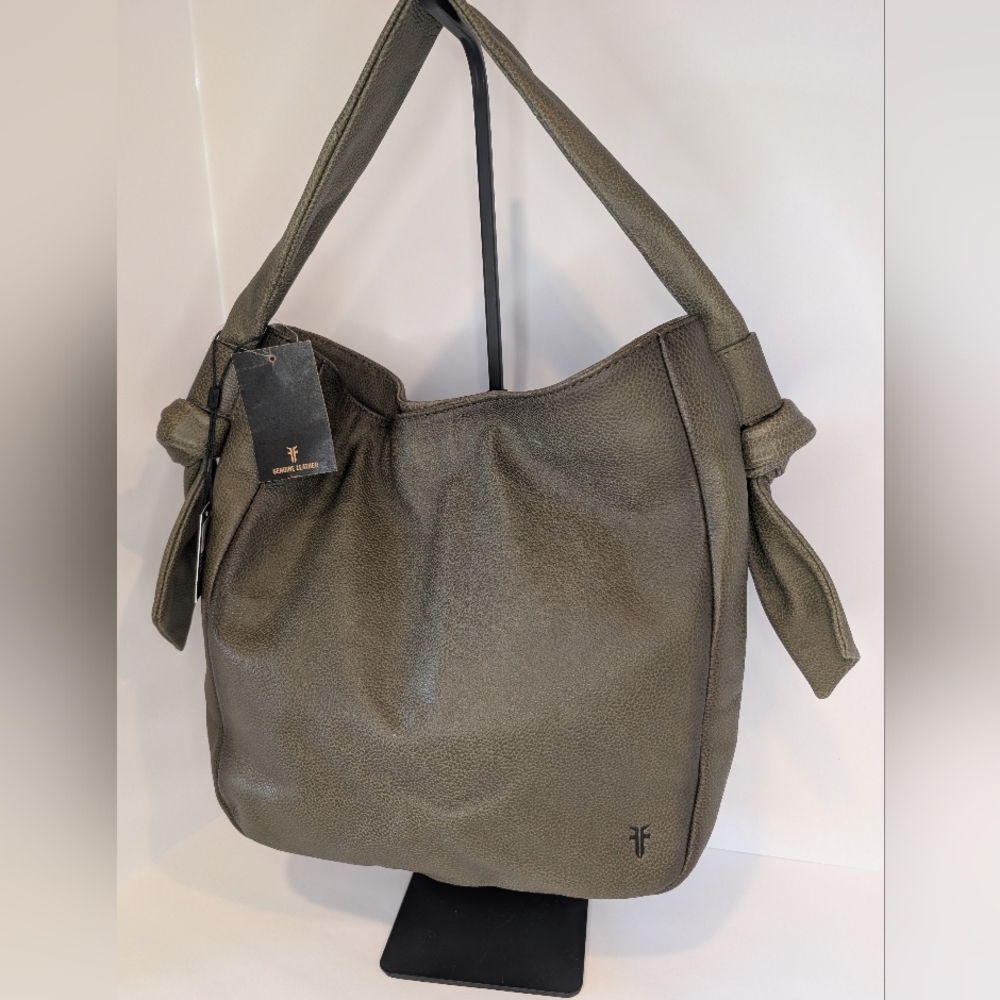 Nwt Frye Nora Knotted Tote Bag - $228 Retail Leather Shoulder Purse